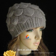 Ladies Women knit Winter Quater Braided Baggy Beret Beanie Hat